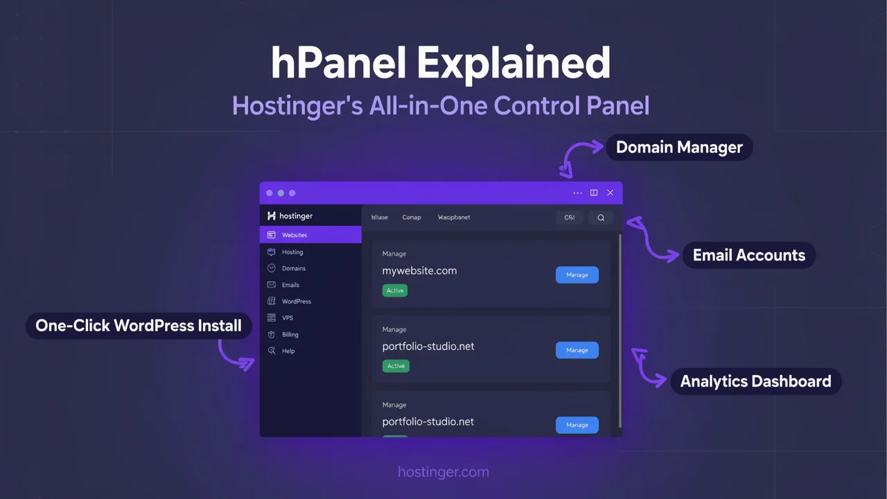 hPanel Explained: Hostinger’s Control Panel for People Who Know cPanel