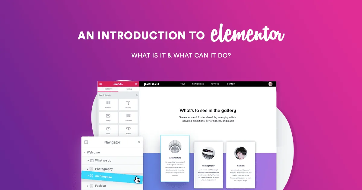 How Elementor Works as a WordPress Site Builder