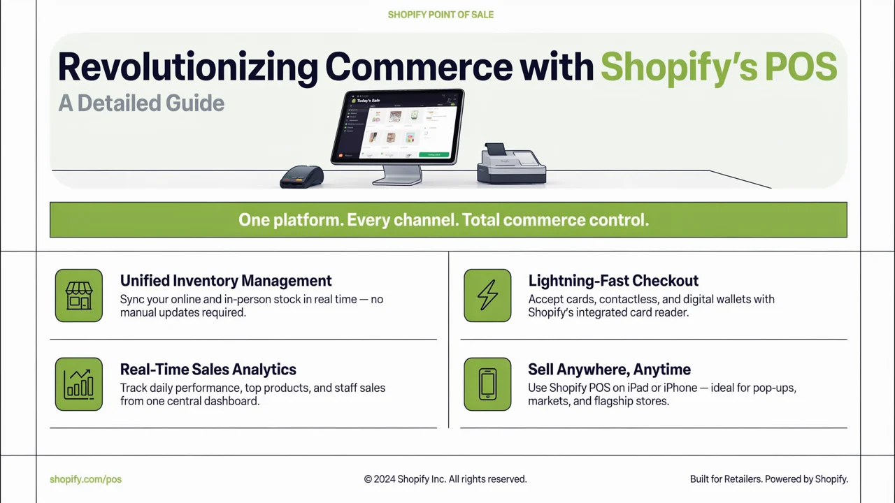 Revolutionizing Commerce with Shopify's POS: A Detailed Guide
